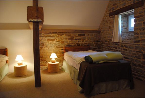 Les Blotteries Bed and Breakfast Juilley Habitación foto